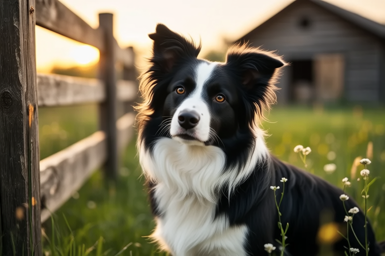 From Farmyards to Couches: A Journey with Border Collies