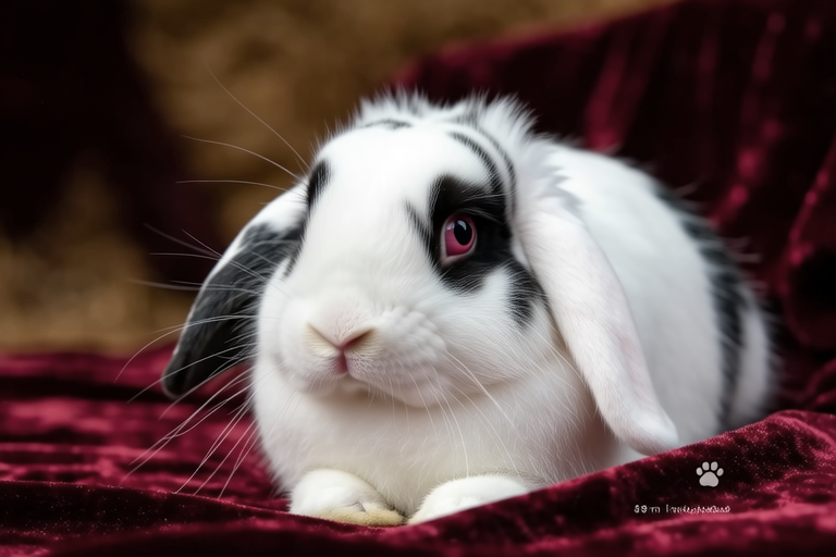 Meet the Rare Hotot Rabbit: A Black Pearl Among Pets